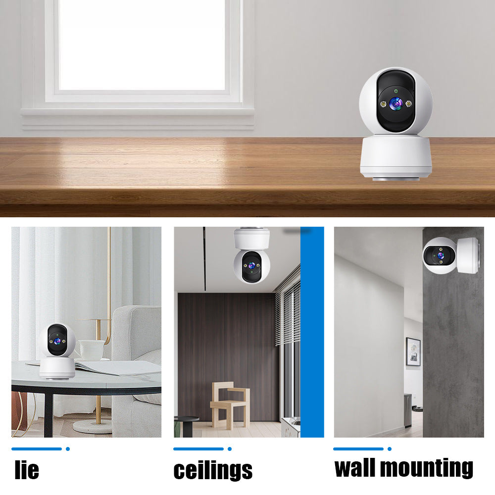 WiFi Indoor Home Camera with Voice Intercom and Night Vision