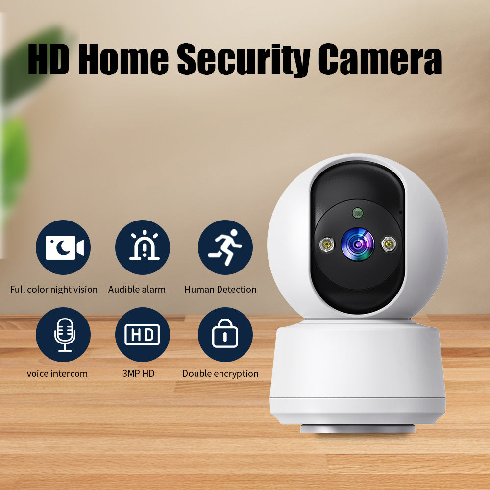 WiFi Indoor Home Camera with Voice Intercom and Night Vision
