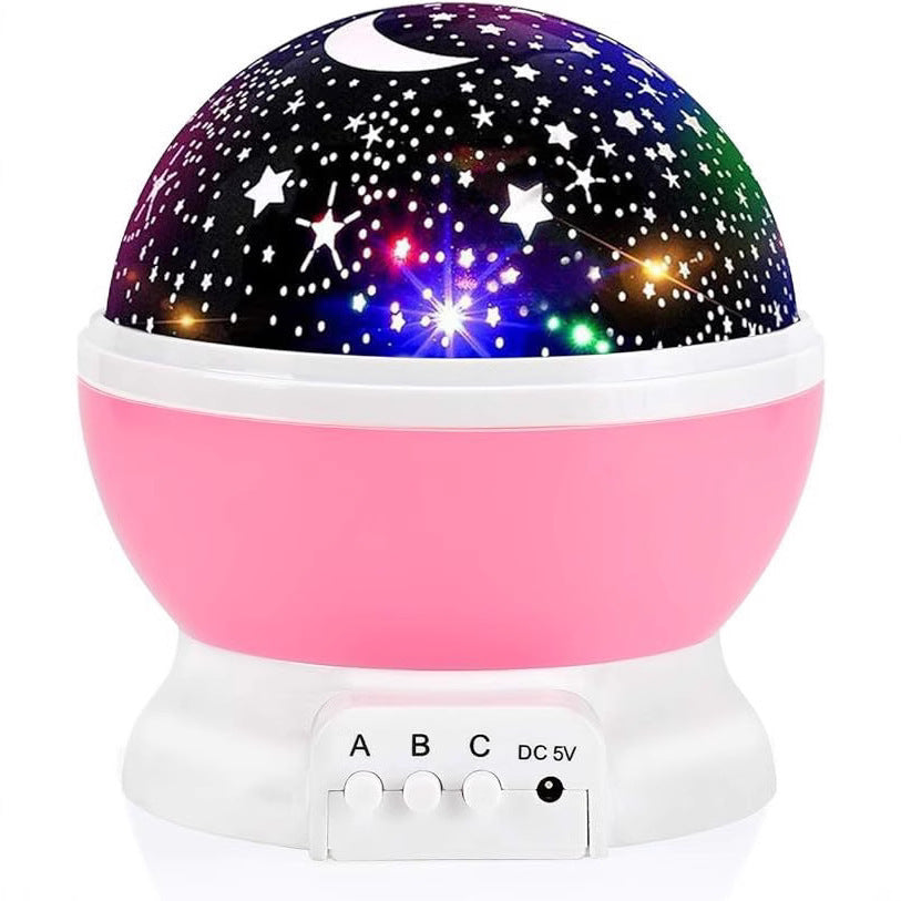 Rotating Starry Sky Projection Night Light