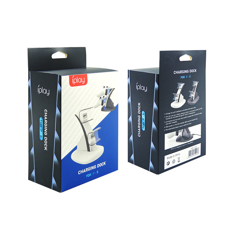 Wireless game control dual-seat charger