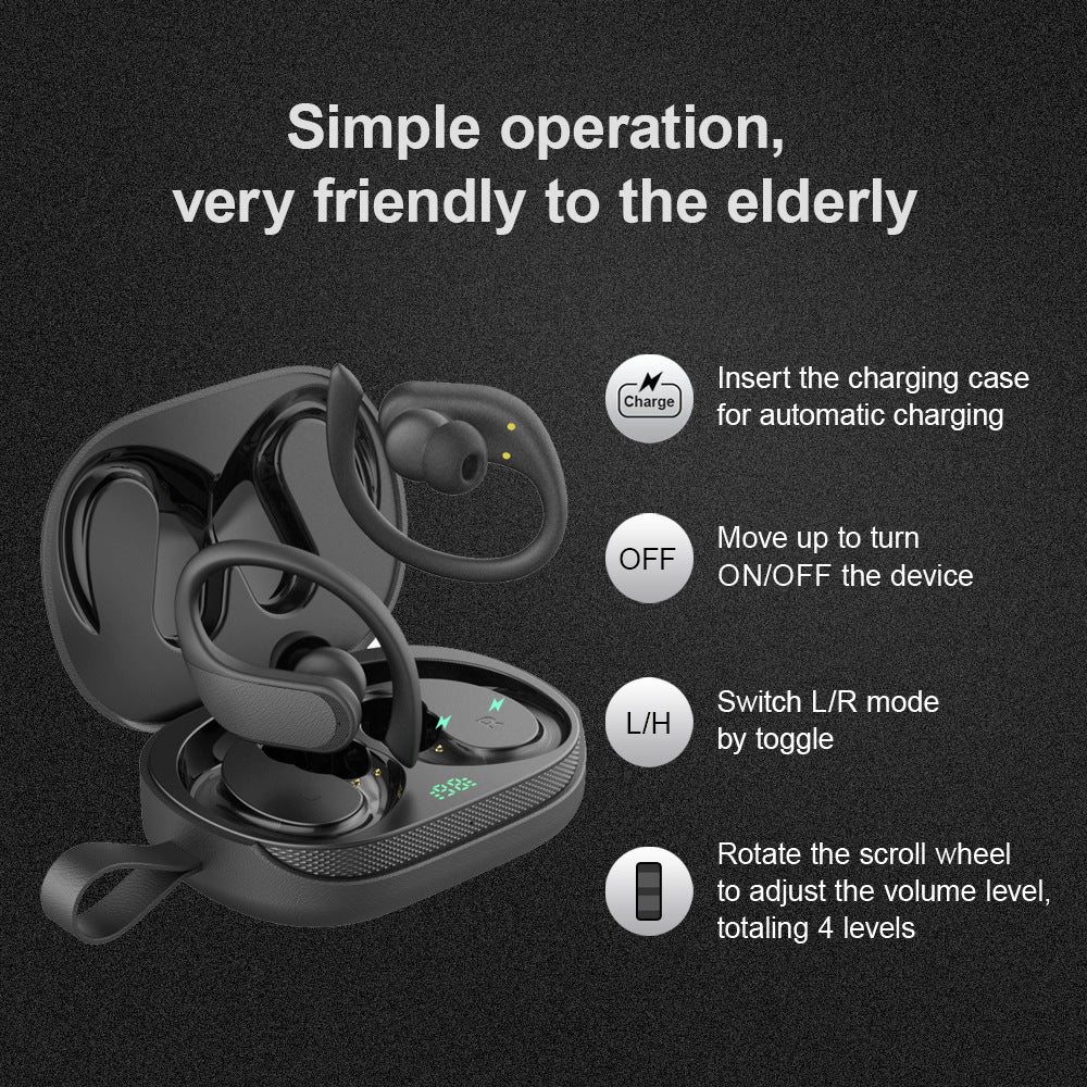 Rechargeable Hearing Sound Amplifier for Elderly