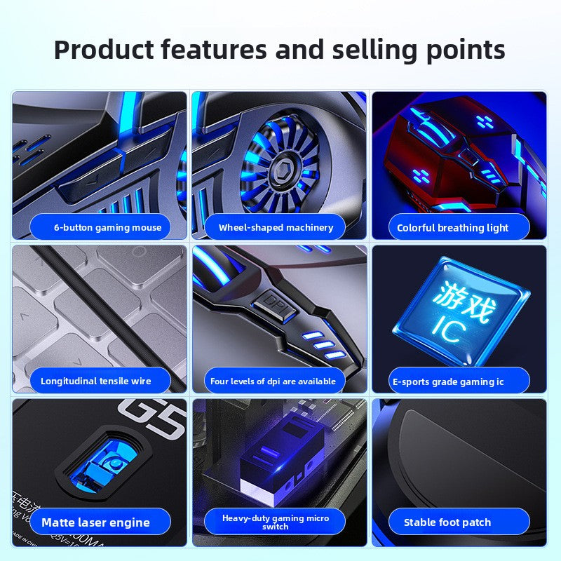 Wireless LED Mouse