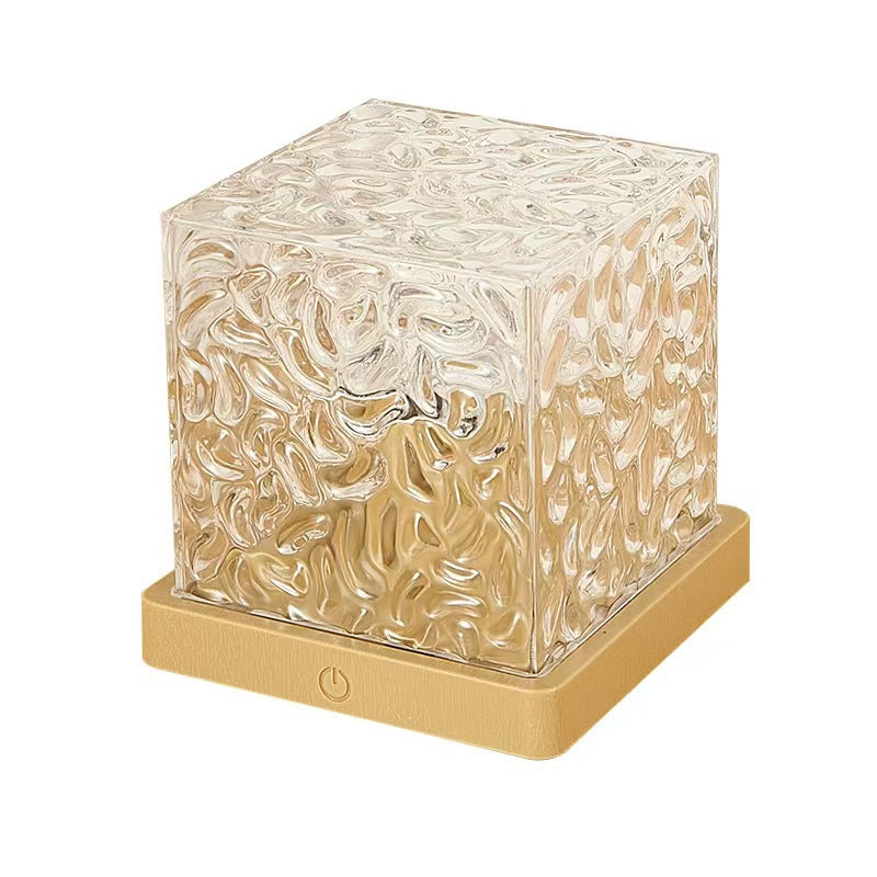 Rotating Water Ripple Star Projection Night Light