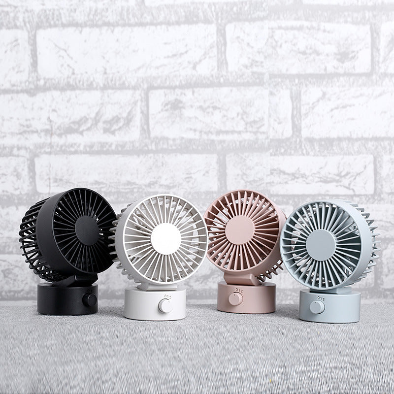 USB Powered Ultra-Quiet Dual Blade Desktop Fan