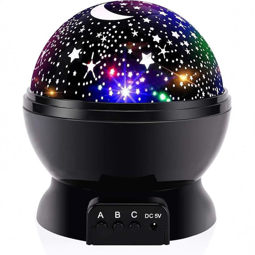 Rotating Starry Sky Projection Night Light
