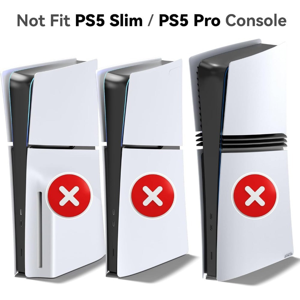PS5 Horizontal Stand with Cooling Fan and Dual game control Charger