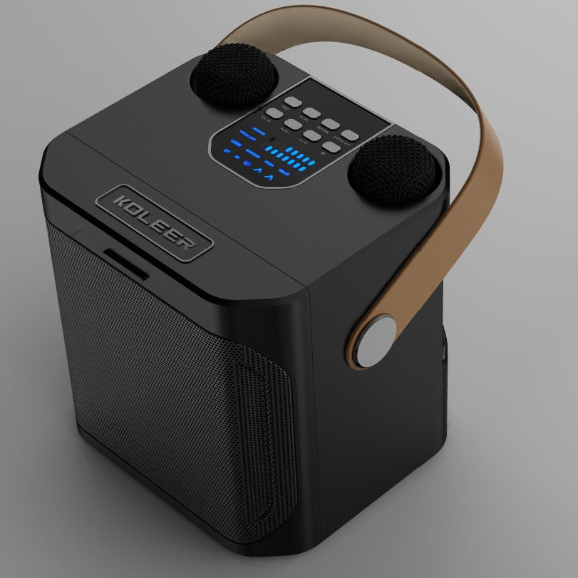 Bluetooth Karaoke Speaker with Dual Microphones