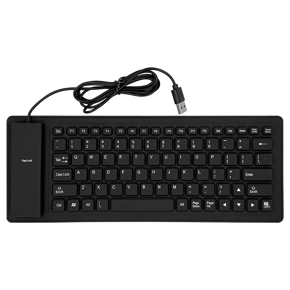 Foldable Waterproof Silicone USB Keyboard