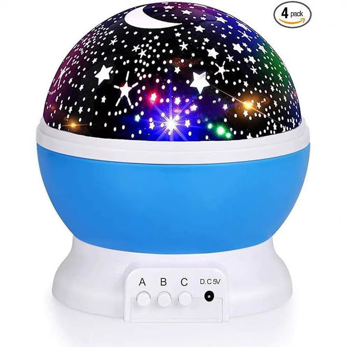 Rotating Starry Sky Projection Night Light