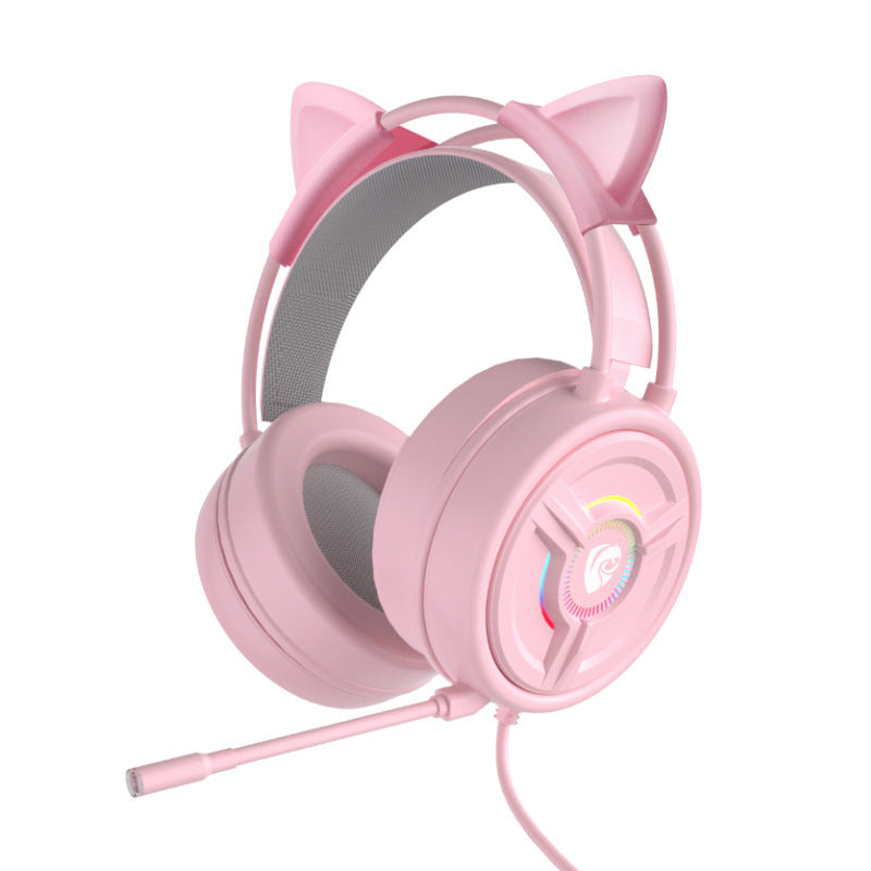 Cat Ears Headphones With Microphone